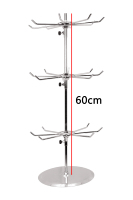 [Msmx] présentoir rotatif 2/3 couches présentoirs de comptoir rotatifs présentoir Portable Spinner Rack pour les magasins