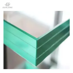 8+8+8mm 10+10+10mm 12+12+12mm 15+15+15mm 19+19+19mm safety triple tempered toughened laminated floor glass supplier