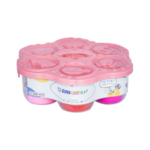 Siêu Ánh Sáng <span class=keywords><strong>12</strong></span>-Màu Đất Sét Playdough & Slime Handmade DIY Mẫu Giáo Chất Lượng Nhà Máy Bán Buôn Cho Trẻ Em Của Vui Vẻ - Product Image 3