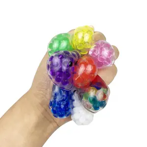 Nouveauté Animal Squeeze Bead Squishy Mesh Ball Décompression Squeezing Toys For Anti Stress Gifts for Easter