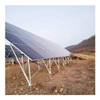 Sistema de Montaje en Suelo para Paneles Solares Fotovoltaicos, Compatible con Múltiples Escenarios Residenciales y Comerciales, Soporte para Sistemas de Racks Solares