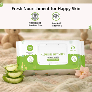 Hot Sale Organic <b>Biodegradable</b> Sensitive Water <b>Wipes</b> Custom Newborn Disposable Pouch Packs Baby <b>Wipes</b> - Product Image 3