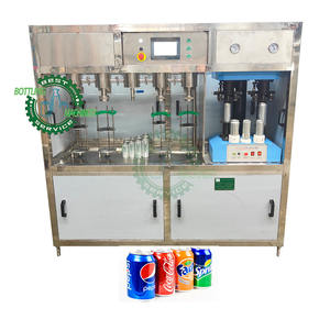 2 4 सिर नोजल अनुकूलन आइसोबैरिक कार्बोनेटेड पेय बीयर 330 मिलीलीटर 500 मिली सोडा धोने के साथ सीमर मशीन - Product Image 1