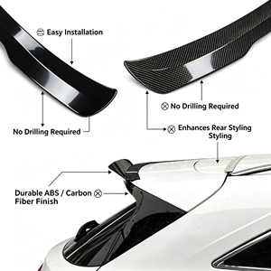 Aileron en fibre de carbone de haute qualité pour l'adaptation aux voitures - Product Image 1