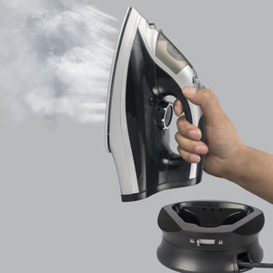 NEW Design Portable Cordless Steam <strong>Iron</strong> 2200W Ceramic <strong>Electric</strong> Handle Dry Spray <strong>Flat</strong> Steam <strong>Iron</strong> - Product Image 4