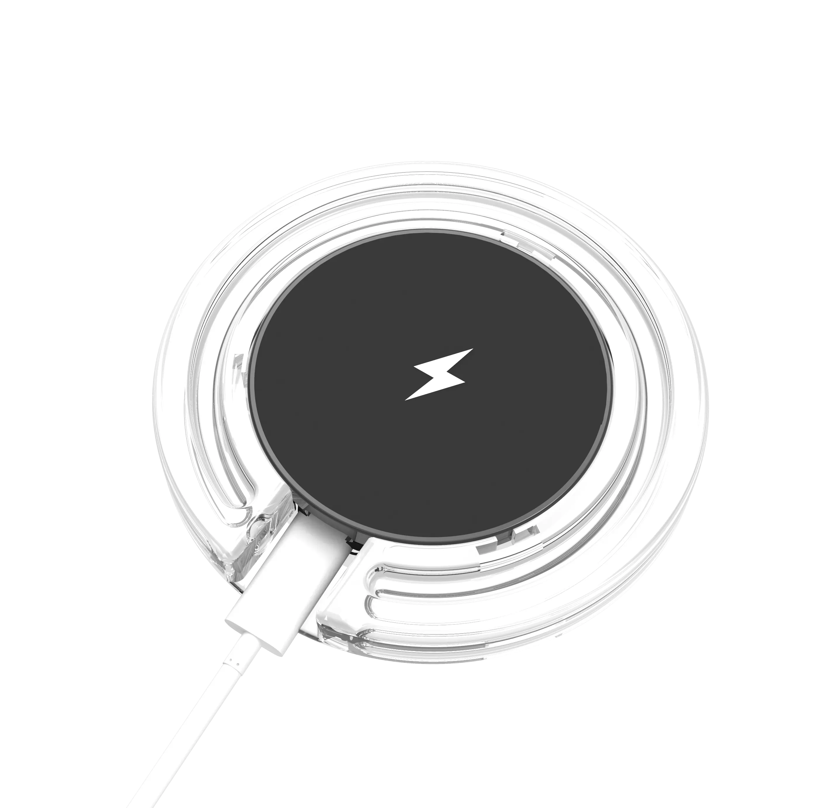 10mm Long Distance Induction Wireless Charger Charging with a Phone Case 10W Wireless Magnetic Charger Pad