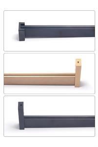 ราวแขวนผ้าอลูมิเนียมอัลลอยด์หนาสำหรับตู้เสื้อผ้าตู้เสื้อผ้าตู้เสื้อผ้าตู้ GX102312 - Product Image 5