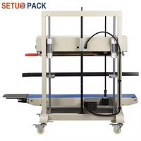 Machine de scellage à bande continue électrique FR1100V, verticale, grande, lourde, pour sacs en plastique alimentaire liquide, scelleuse thermique pour boissons, roulements