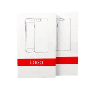 Индивидуальный Экологически чистый дизайн, роскошная картонная упаковка для сотового телефона, белая бумажная упаковка, пустая коробка для мобильного телефона