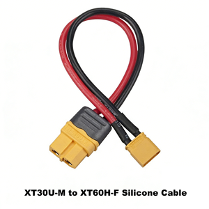 Cable Adaptador XT60H <span class=keywords><strong>a</strong></span> XT30U de Fábrica Directa, Macho <span class=keywords><strong>a</strong></span> Hembra, XT60 <span class=keywords><strong>a</strong></span> XT30 para Cargadores de Baterías LiPo 2S 3S, Alimentación de Drones RC FPV - Product Image 2