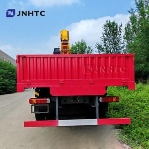 Truk Kargo Sinotruk HOWO 8X4 Dengan <span class=keywords><strong>Crane</strong></span> Truk Pikap Dilengkapi <span class=keywords><strong>Crane</strong></span> 12 Ton Knuckle Boom <span class=keywords><strong>Truck</strong></span> <span class=keywords><strong>Crane</strong></span> - Product Image 6