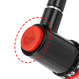 Combinaison antivol en forme de U durable et étanche et serrure de déverrouillage par mot de passe pour <span class=keywords><strong>porte</strong></span> de magasin et <span class=keywords><strong>cadenas</strong></span> de vélo - Product Image 3