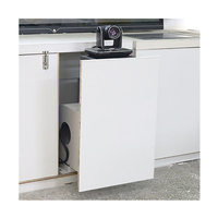 Support de caméra et de projecteur motorisé rétractable réglable en hauteur de 2 m, personnalisé JGST, pour montage au sol dissimulé sur le bureau, pour armoire