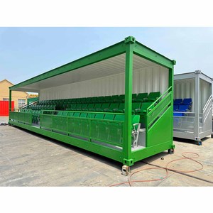Nueva <span class=keywords><strong>Tribuna</strong></span> Multifuncional de 40HC para Estadios, con Capacidad para 50 Personas, con Barra de Comida, Contenedor para Gradas de Fútbol - Product Image 5
