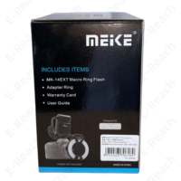 Meike MK-14EXT E-TTL Macro LED Ring Flash Speedlite LED AF Assist Lamp pour appareil photo reflex numérique Canon EOS 5D II III 6D 7D 60D 70D 700D