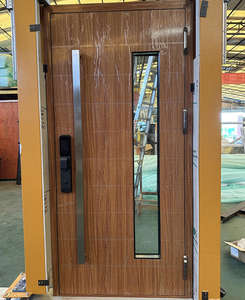 Nouvelle <span class=keywords><strong>Porte</strong></span> <span class=keywords><strong>d</strong></span>'<span class=keywords><strong>Entrée</strong></span> Extérieure en Acier de Sécurité, Design Italien Moderne, Vente Chaude, <span class=keywords><strong>Prix</strong></span> Abordable, pour Maisons - Product Image 5