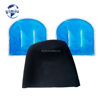 Nouveau bonnet anti-migraine chaud et froid, chapeau de soulagement des maux de tête, enveloppe de glace pour la tête avec gel non toxique pour les yeux gonflés et le soulagement du stress