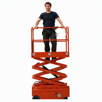 Plateforme élévatrice aérienne ManLift de 3 m et 5 m, élévateur à ciseaux hydraulique électrique, petit élévateur de taille, à vendre
