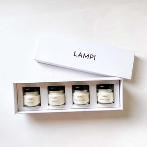 Custom Luxury <b>Set</b> Packaging for <b>Candle</b> Jars with Lid and Boxes Packaging <b>Candle</b> Box 100x100 Ecommerce Packaging with Insert - Product Image 5