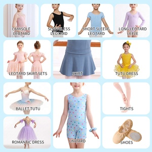 Robe <span class=keywords><strong>tutu</strong></span> de ballet de haute qualité pour filles, tenue de fête Candy Bar, tenue de danse mignonne rouge et blanche pour enfant, costume de danse de ballet - Product Image 4
