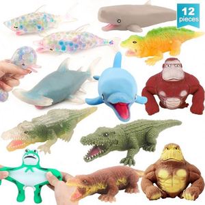 Jouets anti-stress en forme de cube, dinosaures, lézards, crocodiles, logo personnalisé, nouveau design 2024, jouets anti-stress pour adultes - Product Image 2