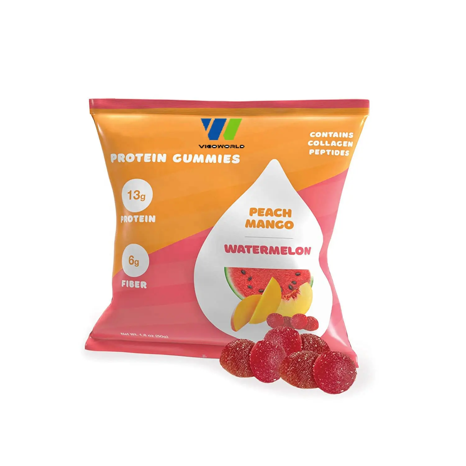 OEM ODM Protein Gummies Protein Collagen Gummy Pre-Workout Energy migliora l'integratore alimentare