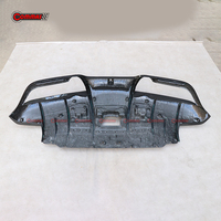 Diffuseur arrière en fibre de carbone sèche de qualité supérieure, style OEM, pour Ferrari F8, lèvre de pare-chocs arrière, aileron, modification de véhicule