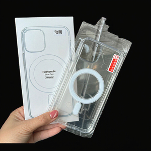 เคสทีพียูแบบชาร์จไร้สายระบบแม่เหล็กโปร่งใสสำหรับ <span class=keywords><strong>iPhone</strong></span> 17 16 15 PRO <span class=keywords><strong>MAX</strong></span> 13 12 14 11 PLUS เคสโทรศัพท์มือถือแบบใส - Product Image 1