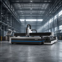 Découpeuse laser industrielle CNC LINCOLN 1500W 3000W pour plaques et tubes métalliques, refroidissement par eau, pour acier au carbone et laiton, facile à utiliser