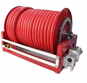 Enrouleur de <span class=keywords><strong>tuyau</strong></span> industriel pour eau et air <span class=keywords><strong>mural</strong></span> de 3/4 pouce 50 m pour ligne de jardin - Product Image 1