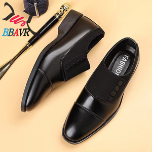 Mocasines de Piel Genuina para Hombre BBAVR, con Punta en Pico, Sin Cordones, que Aumentan la Estatura, Zapatos de Vestir para Oficina y Carrera, para Todas las Temporadas - Product Image 3