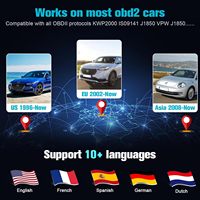 Scanner OBD2: Lecteur de Code d'Erreur Moteur, Outil de Diagnostic avec Arrêt sur Image/Préparation I/M pour Voitures de 1996 et Plus Récentes
