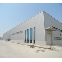 Entrepôt et atelier préfabriqués en structure métallique industrielle - Personnalisables, certifiés ISO9001, durée de vie de 70 ans