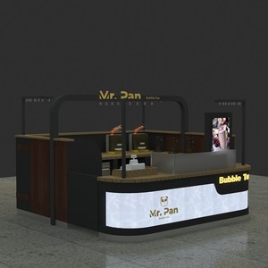 Muebles Retro para Cafetería, Exhibidor y Mostrador, Mostradores Comerciales para Café, Franquicia de Cafetería - Product Image 4