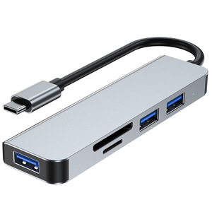 Hub USB 3.0 de type C 5 en 1, lecteur de cartes, séparateur de cartes, 13.5cm, sans alimentation externe, pour Amazon Ebay Wish Aliexpress - Product Image 3