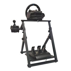 Support de volant de jeu professionnel réglable pour simulateur de course, pliable et portable pour Thrustmaster & Logitech, support robuste en acier - Product Image 4
