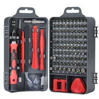 Kit de tournevis multifonctionnel 117 en 1, outil de réparation, outils à main, ensemble de tournevis, vente chaude