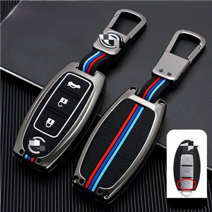 Options de modèles multiples Étui de protection pour clé de voiture en aluminium avec télécommande et pièces métalliques - Product Image 5