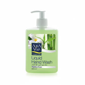 Jabón Líquido Antiséptico de Manos AquaVera (Fórmula Química)/BOSQUE DE BAMBÚ-500 ml - Product Image 2