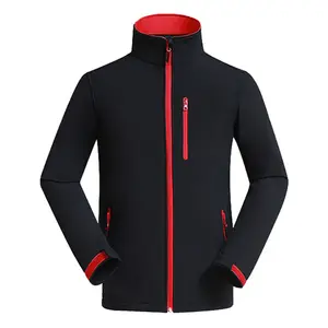 Custom Printing Logo Waterproof Windproof Uniform Mens Soft Shell Windbreaker Cold Weather Snowboard Ski Softshell Jacket