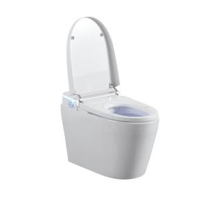 สุขภัณฑ์เซรามิกแบบตั้งพื้น ระบบ S-trap พร้อมฟังก์ชั่นหลากหลาย โถสุขภัณฑ์อัจฉริยะพร้อมรีโมทคอนโทรล - Product Image 3