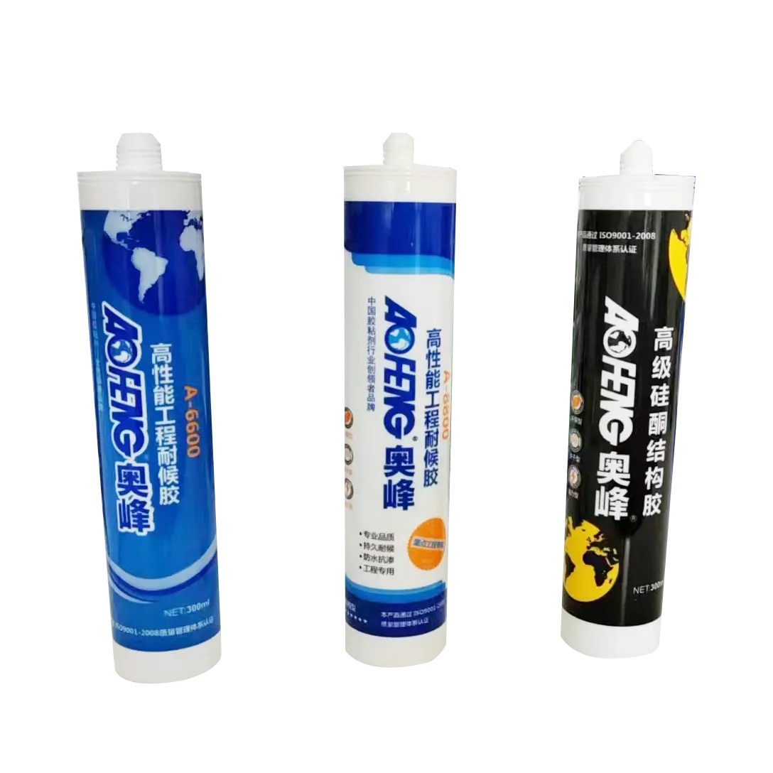 Metal Adhesive Glue General Purpose Neutral Silicone Sealant for Glass and Ceramic