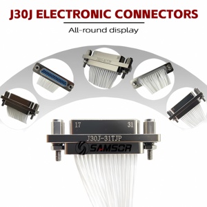 Hiệu suất cao MIL-DTL-83513 j30j loạt 31 lõi kết nối J30J-31TJP micro-d kết nối và Cáp - Product Image 2