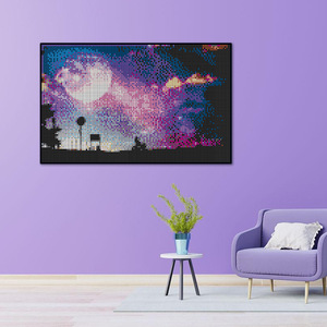 Xr Pixel Nghệ Thuật Tùy Chỉnh Ảnh Chân Dung Tư Nhân Thiết Kế Bức Tranh Khảm Bằng Mini Dots DIY Câu Đố Xây Dựng Khối Quà Tặng Sáng Tạo - Product Image 2