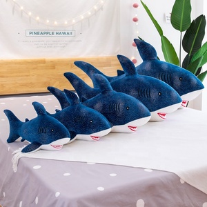 Nhà Máy Bán Buôn Động Vật Đại Dương Cá Mập Lớn Tùy Chỉnh Mềm Dễ Thương Thú Nhồi Bông Bé Kawaii Cá Voi Đồ Chơi Sang Trọng - Product Image 2