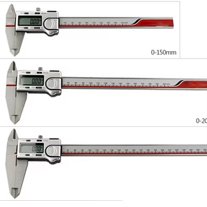 China Metalen Lichaam Digitale Nonius Remklauwen Inch/Metrische 150Mm/200Mm/300Mm Serie - Product Image 3