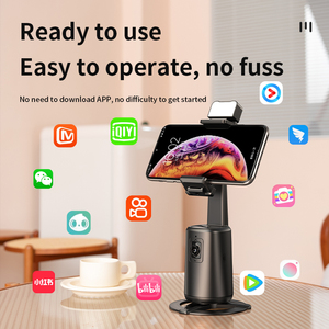 Ai Tự Động Mặt Theo Dõi Điện Thoại Ổn Định 360 Máy Ảnh Tripod Đứng Cho Photo Booth Quay Overhead Di Động Video Chụp Trên Bàn - Product Image 2