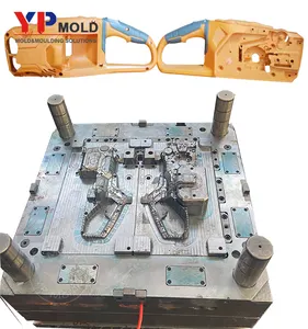 Hoge Precisie Kunststof Elektrisch Gereedschap Handvat Overmolding Design Plastic Spuitgietmatrijs