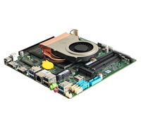 DDR4 serveur intégré/station de travail PC carte mère QM7000 BGA1440 4K Mini Cpu Core I7 PCI-E 16X GPIO pour le contrôle industriel