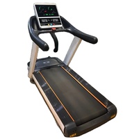 Tapis de course professionnel silencieux à moteur AC pour la maison et la salle de sport, avec écran LED, pour exercices aérobiques, 3HP-7HP